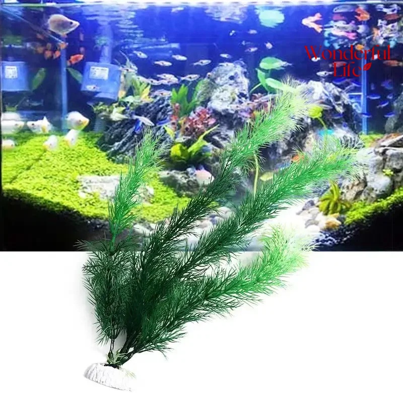 Live Plant Aquarium - Rośliny wodne plastikowe do akwarium, dekoracje