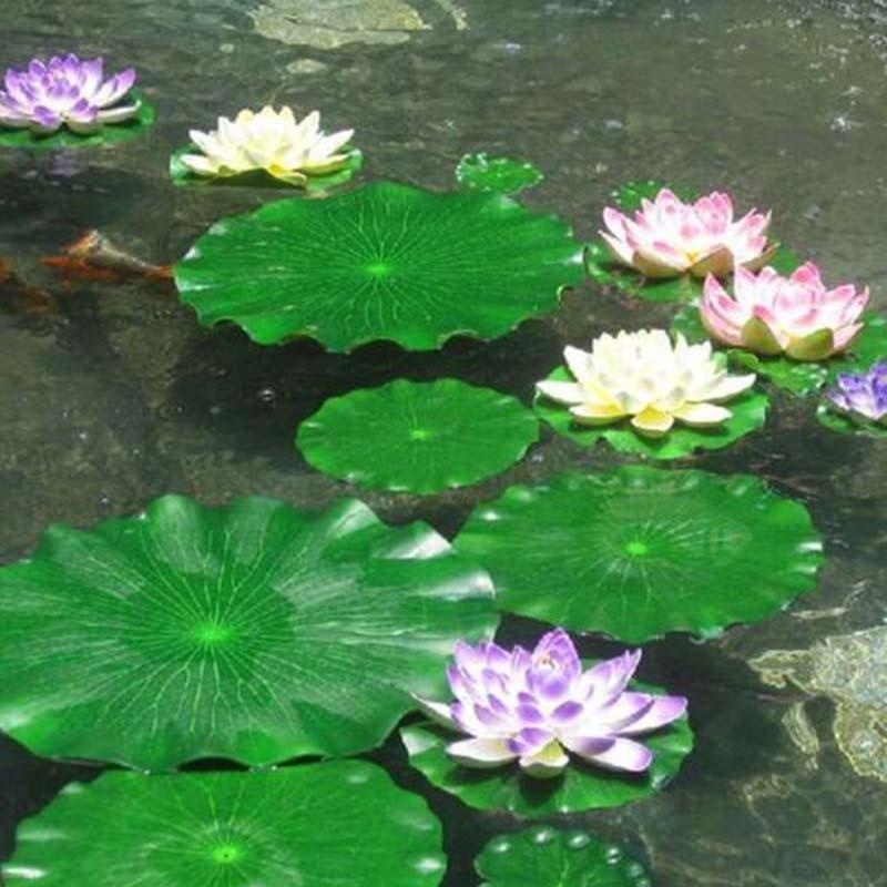 Sztuczne liście lotosu bez kwi – Aquarium Moss recenzja i cena