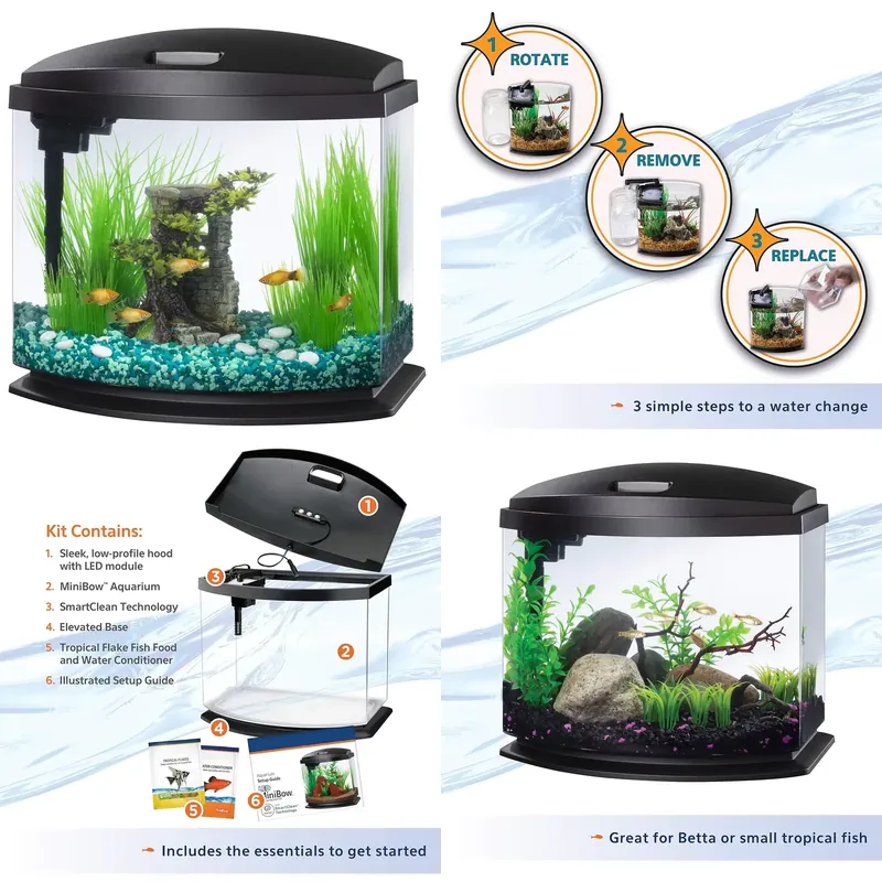Niestandardowy szklany akrylow – Aquarium Planted Tank Filter recenzja i cena