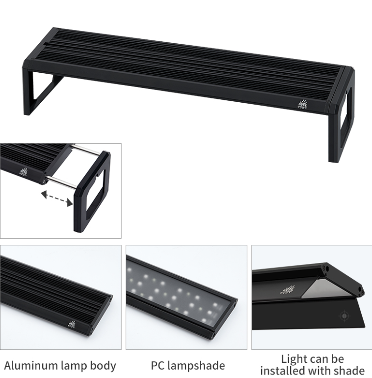 Lampa akwariowa LED RGB UV z s – Aquarium Plant Light recenzja i cena