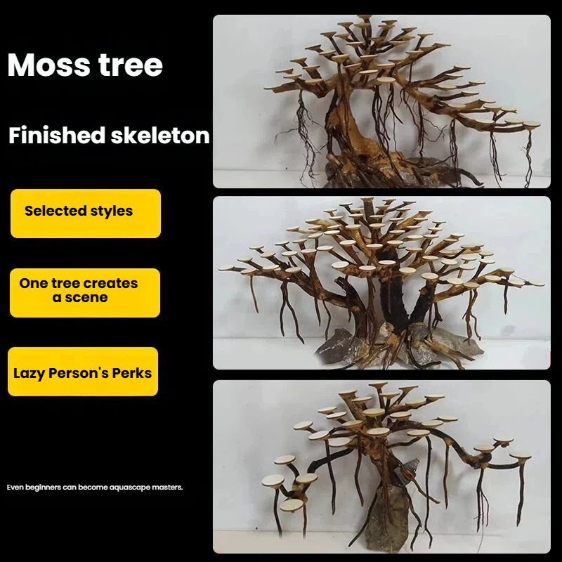 Dekoracja akwariowa: mech, drz – Aquarium Driftwood recenzja i cena
